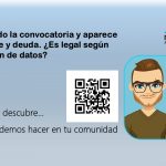 ¿Permite la protección de datos, se ponga el nombre, propiedad y la deuda que tiene para una Junta?.