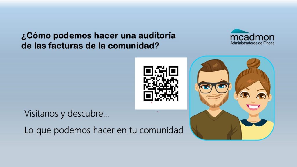 Auditoria de las facturas de la comunidad
